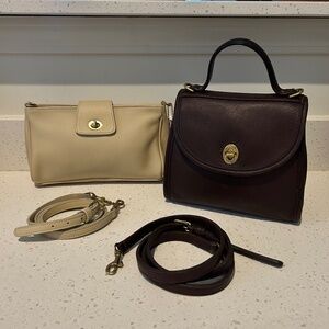 Vintage Coach Bundle - Regina #9988 and Demi #9154